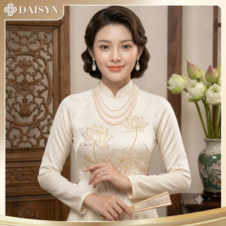 [ DAISYN ] N866 dây chuyền hạt ngọc trai nhân tạo 3 sợi , dây chuyền mang áo dài, thiết kế dây chuyền ngọc trai nhân tạo