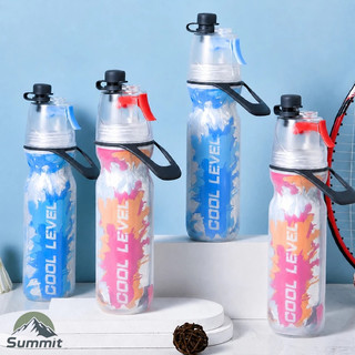 [COD] Bình Nước Phun Sương 500ml Giữ Lạnh – Chai Nước Thể Thao Pickleball Đạp Xe Tiện Lợi