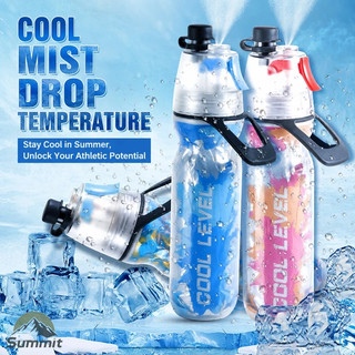 [COD] Bình Nước Phun Sương 500ml Giữ Lạnh – Chai Nước Thể Thao Pickleball Đạp Xe Tiện Lợi