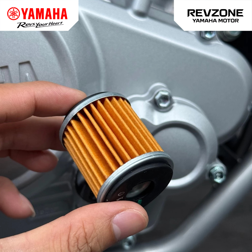 Bộ Lọc Dầu Lọc Nhớt Yamaha Chính Hãng 5YPE344000 | Oil Filter Xe Máy Yamaha Exciter, NVX, R15, MT-15, XSR155, WR155.