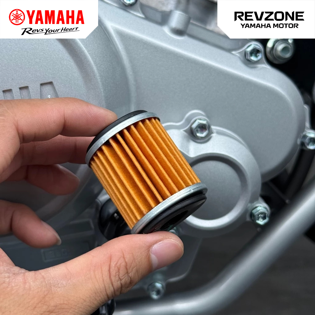 Bộ Lọc Dầu Lọc Nhớt Yamaha Chính Hãng 5YPE344000 | Oil Filter Xe Máy Yamaha Exciter, NVX, R15, MT-15, XSR155, WR155.