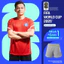 Áo thun thể thao nam phối tay Exdry Performance World Cup, Áo đa năng đá bóng