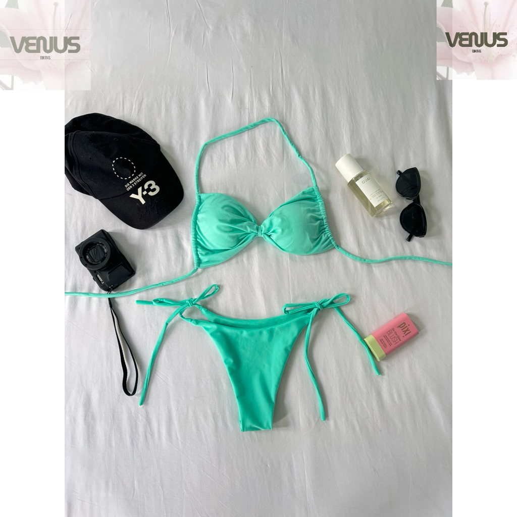 VENUS BIKINIS - 2 Mảnh Dây Freesize TIFFANY BLUE