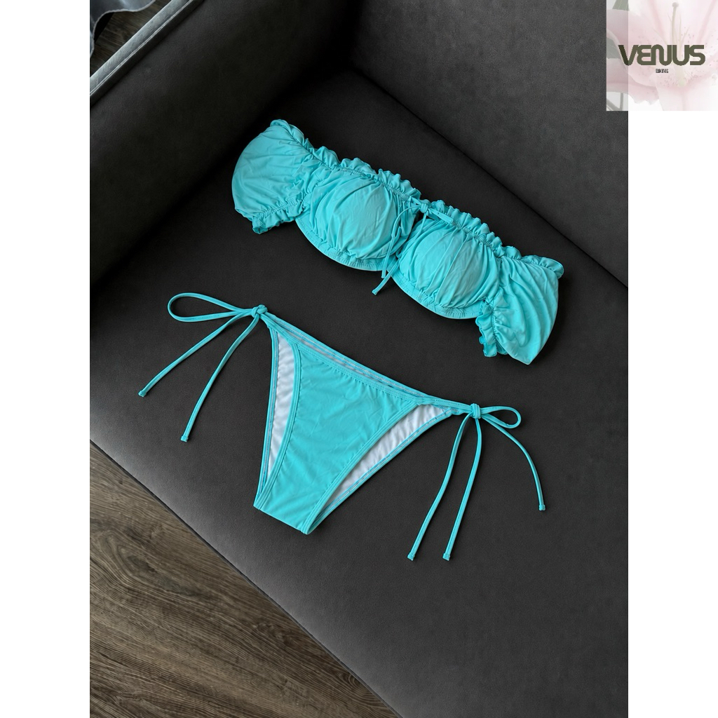 VENUS BIKINIS - 2 Mảnh Dây Freesize TIFFANY BLUE