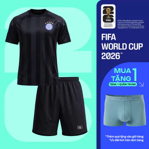 Set đồ thể thao World Cup Áo thun ProActive Quần short basic Exdry Performance bóng đá COOLMATE
