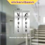 Decal Kéo Ra/Đẩy Ra, Pull/Push Thông Dụng, Dùng Dán Kính, Decor Kính Cửa Hàng, Công Ty