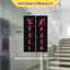 Decal Kéo Ra/Đẩy Ra, Pull/Push Thông Dụng, Dùng Dán Kính, Decor Kính Cửa Hàng, Công Ty