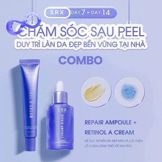 Combo Căng Mọng - Tái Tạo Da SRX – Serum Nourishing Ampoule & Kem Retinol A Cream