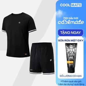 Set thể thao nam Pickleball Áo và Quần Short Essentials, Nhanh khô, Thoáng khí Thấm hút tốt Coolmate