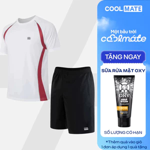 Set đồ thể thao Pickleball Áo thun Teamwear Flexline Active Quần Promax thấm hút tốt Coolmate