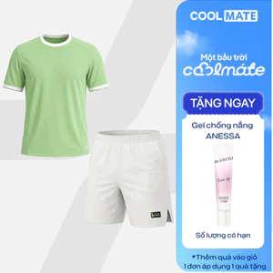 Set thể thao nam Pickleball Áo ZeroMark và quần Smash shot 6inch Thoáng Thấm hút tốt Coolmate