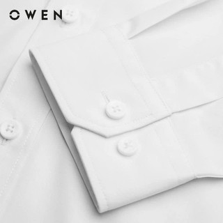 OWEN - Áo sơ mi dài tay trắng R Regular Fit AR258038DR26 màu Trắng chất liệu Poly Rayon