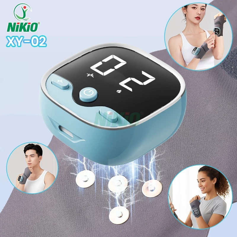 Máy massage cổ tay kết hợp băng quấn cố định Nikio XY-02 - Giải pháp bảo vệ cổ tay