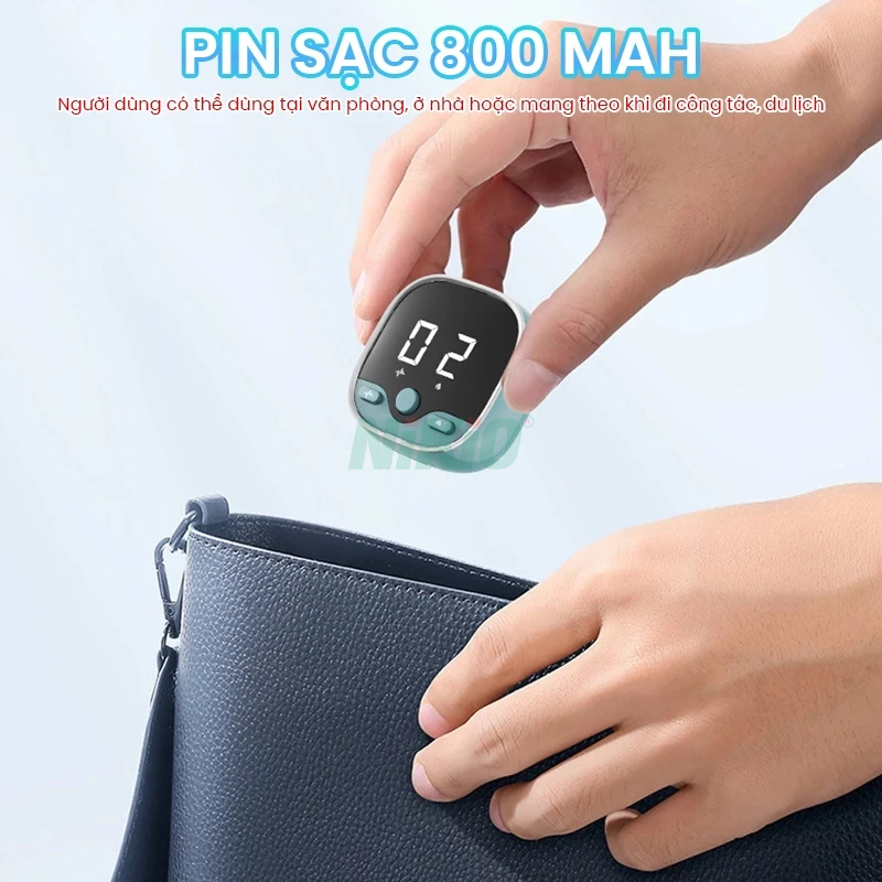 Máy massage cổ tay kết hợp băng quấn cố định Nikio XY-02 - Giải pháp bảo vệ cổ tay