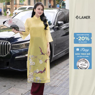 Áo dài cách tân chim thiên đường SHE'S BACK S61A23Q013