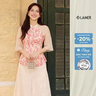 [LAMER X PHƯƠNG ANH ĐÀO] Áo Pháp Phục Diên Hoa (Không quần) Thiết Kế Cao Cấp Áo Dài Cách Tân V61B24Q005 S61B26Q001