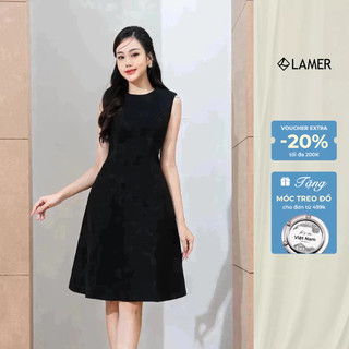 Đầm Nữ LAMER Dáng A Sát Nách Cổ Tròn L63R22T045