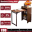 Bàn gấp bàn máy tính bàn máy tính bằng tre có tủ Chống ẩm chống nấm mốc và chống mối mọt