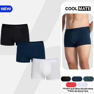 Combo 03 Quần lót nam Trunk Cotton Co Giãn Origin mềm mại, co giãn, thấm hút Coolmate