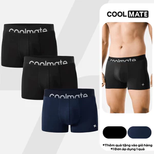 Combo 3 Quần Lót Nam dáng Trunk AirMesh co giãn, thoáng mát, nhanh khô Coolmate