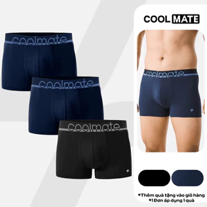 Combo 3 Quần Lót Nam dáng Trunk AirMesh II co giãn, thoáng mát, nhanh khô Coolmate