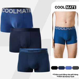 Combo 3 quần lót Excool siêu mát, thoáng khí, nhanh khô Coolmate