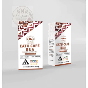 Hộp Eatu cafe bột Nguyên Chất 80 Robusta mix 20 Arabica