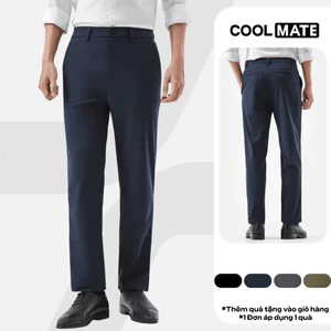 Quần dài nam ECC pants dáng Taper giữ form co giãn dễ dàng vận động quần đa năng Coolmate