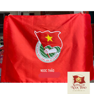 Cờ Đoàn, Đội in  70x100cm Cao Cấp | Vải Phi Bóng Đẹp | Hình In Sắc Nét| Giá Xưởng Có Sẵn SLL