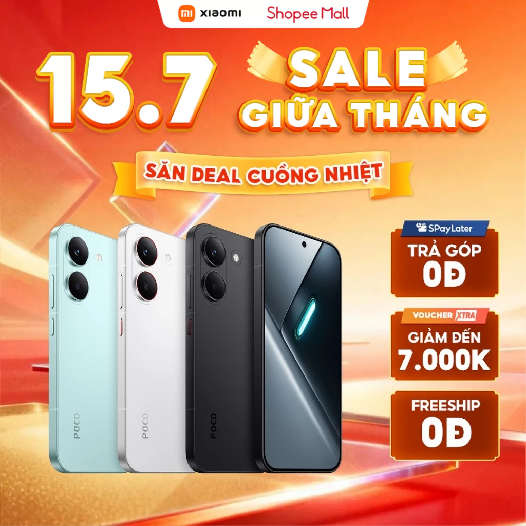 [KOL] Điện thoại XIAOMI POCO X8 Pro (8+256GB | 8+512GB | 12+512GB) | Màn 6.59" 1,5K 120Hz - Bảo Hành 18 Tháng