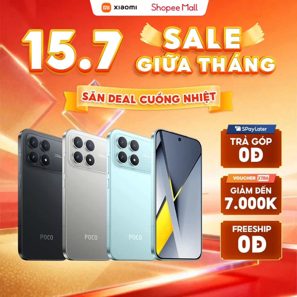 Điện Thoại Xiaomi POCO F8 Pro (12GB + 512GB) | Màn Hình Amoled 6.59"  | 120Hz  | Pin 6.210 mAh