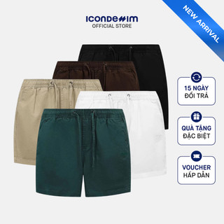Quần Short Kaki Nam ICONDENIM Scisp Form Regular QSID0305
