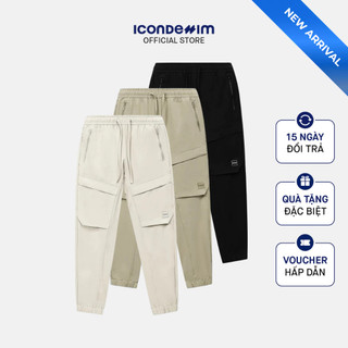 Quần Jogger Nam ICONDENIM Roadman Form Regular JGID0075