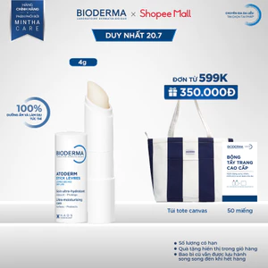 Son dưỡng môi khô nứt nẻ và tổn thương Bioderma Atoderm Stick Levres - 4g
