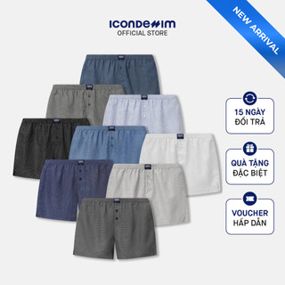 Quần Boxer Nam ICONDENIM Sanctum Form Relaxed Boxer Shorts BXID0072