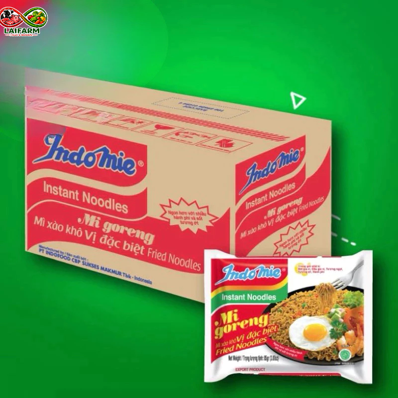 [Laifarm] Mì trộn Indomie đủ vịi 20 gói