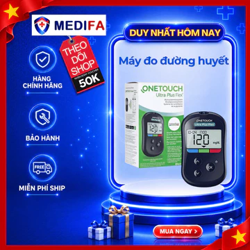 [TRỌN BỘ] Máy đo đường huyết OneTouch Ultra Plus Flex dễ dàng sử dụng phù hợp với mọi độ tuổi