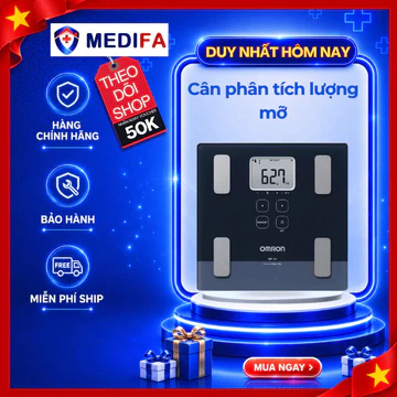 Cân phân tích lượng mỡ, đo chỉ số cơ thể Omron Body SCAN™ HBF-224, Bảo hành 2 năm