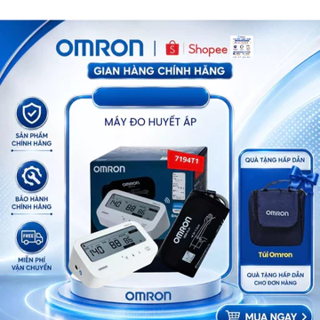 (Dòng mới 2026) Máy Đo Huyết Áp Omron IQ BT HEM-7194T1 Đo Nhanh, Êm, Chính Xác, Có Afib Phát Hiện Rung Nhĩ
