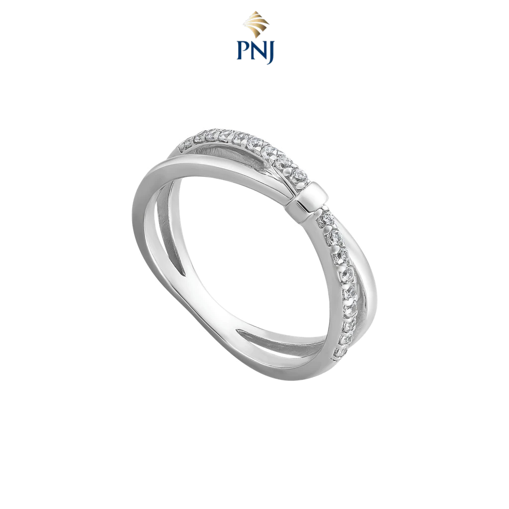 Nhẫn Bạc đính đá STYLE By PNJ XM00K000134