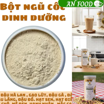 Bột ngũ cốc dinh dưỡng 15 loại hạt không đường, không chất bảo quản, sữa hạt dinh dưỡng bữa ăn phụ tiện lợi