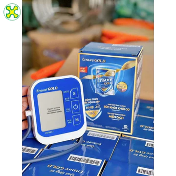 Máy Đo Huyết Áp Bắp Tay/ Cổ Tay (Quà Tặng Từ Ensure/ Glucerna)
