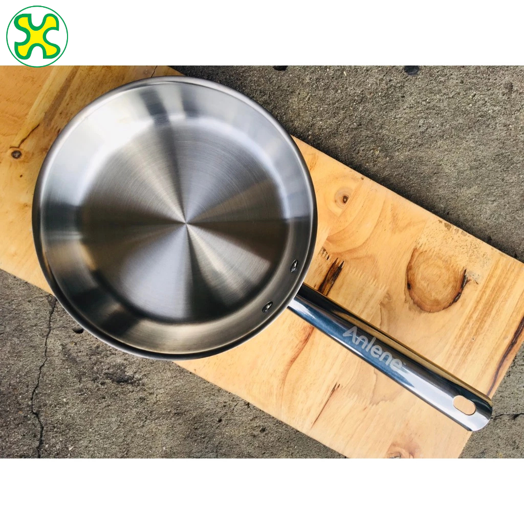 Chảo Inox 304 3 Lớp Liền Đáy 22cm Đáy Từ | BigBuy360 - bigbuy360.vn