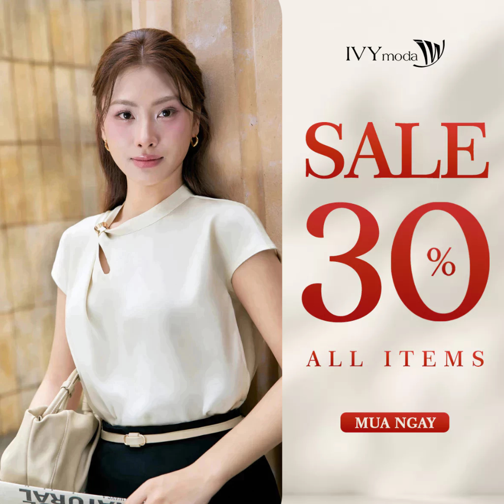 Áo lụa nữ cao cấp, áo sơ mi nữ công sở dạo phố (lùi 1 size) IVY moda MS 16B0751