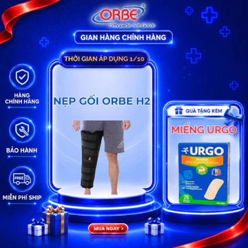 Nẹp Gối Orbe H2 Hỗ Trợ Cố Định Xương Khớp Gối & Quanh Khớp Gối