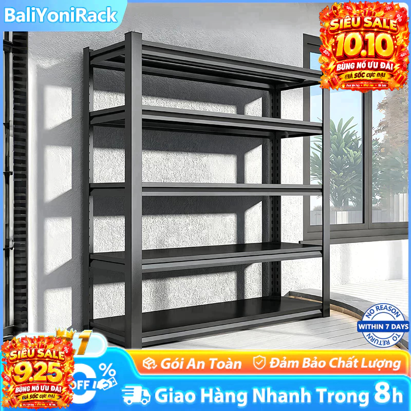 Bali Kệ Sắt Kệ Kho Đa Năng Chịu Lực Tốt Điều Chỉnh Tầng Kệ Để Đồ Cho Gia Đình Nhà Kho Garage | BigBuy360 - bigbuy360.vn