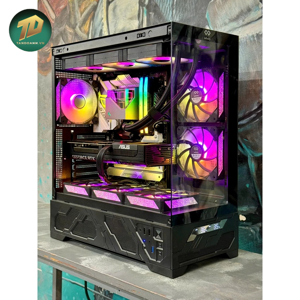 Case Infinity Kaider – Mid Tower Case ( Không kèm fan ) | Shopee Việt Nam