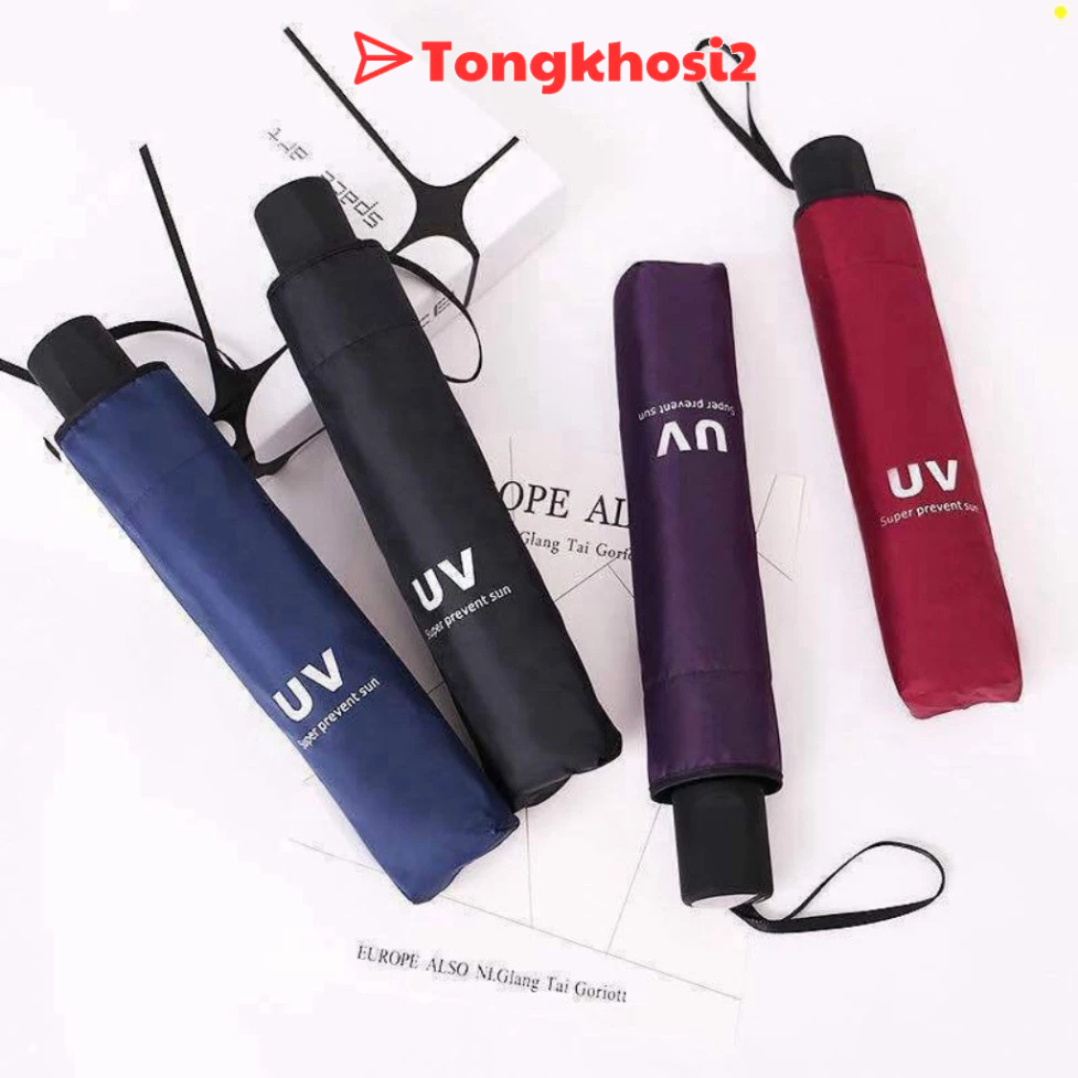 PVN2407 Ô Gấp Chống Nắng Mưa, Chống Tia UV, Che Nắng Hiệu Quả – Gọn Nhẹ Tiện Lợi Mang Theo | BigBuy360 - bigbuy360.vn