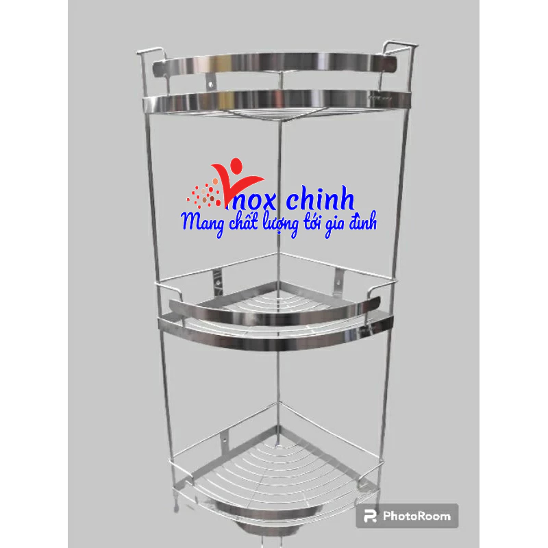 Kệ Góc Inox 2 Tầng - Kệ Góc Đa Năng Inox Cao Cấp La Đặc | Shopee Việt Nam