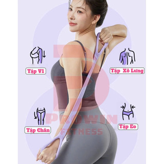 Dây Kháng Lực Số 8, Tập Tay, Lưng, Xô, Vai, Chất Liệu Cao Su Cao Cấp, Chính Hãng Prowinfitness.